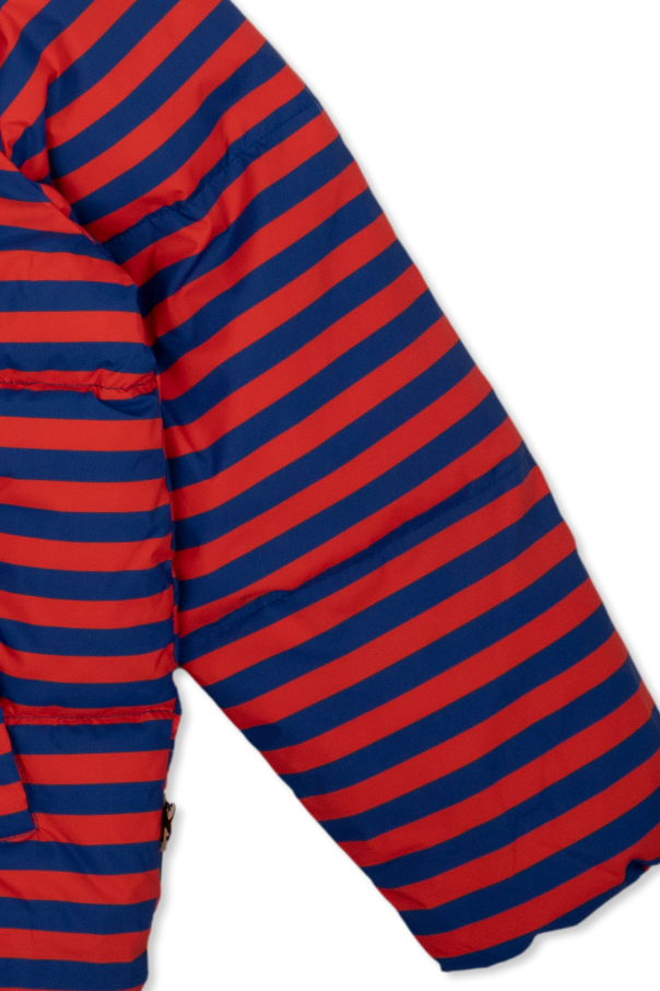 Mini Rodini Insulated jacket with stripe pattern